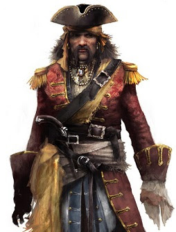 Không chỉ nổi tiếng với những phi vụ cướp bóc tàu thuyền đi biển, hải tặc Roberts gây ấn tượng với nhiều người bởi phong cách ăn mặc bảnh bao.