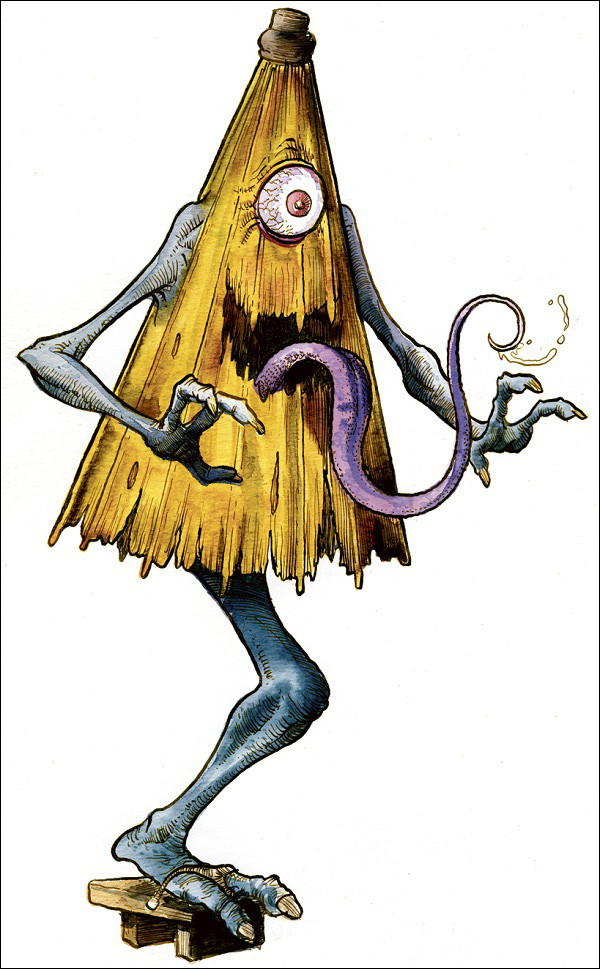 Kasa-obake thường xuất hiện vào buổi tối khiến nhiều người giật mình sợ hãi dù không gây nguy hiểm cho bất kỳ ai.