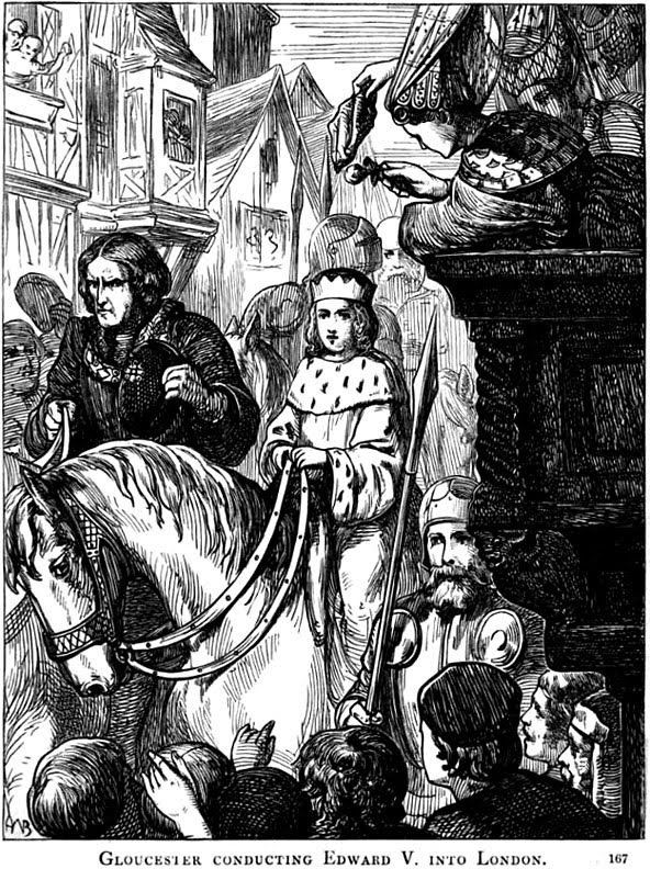 Vào năm 1674, các công nhân phát hiện 2 bộ hài cốt dưới cầu thang trong tháp London. Khi ấy, một số người hoài nghi đây có thể là thi hài vua Edward V và em trai Richard.