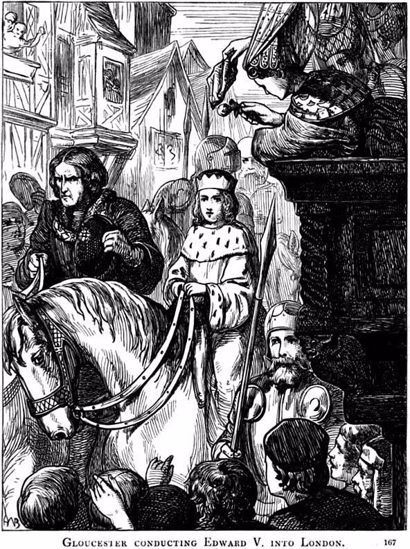 Vào năm 1674, các công nhân phát hiện 2 bộ hài cốt dưới cầu thang trong tháp London. Khi ấy, một số người hoài nghi đây có thể là thi hài vua Edward V và em trai Richard.