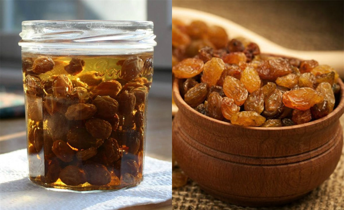 Làm nước nho khô giải độc gan, thanh lọc cơ thể Lam nuoc nho kho giai doc gan, thanh loc co the