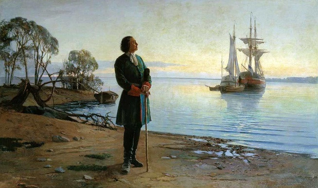 Vào năm 1718, thợ mộc Nikonov viết thư cho Sa hoàng Nga khi ấy là Peter Đại đế. Trong thư, ông nói rằng có thể đóng một con tàu đặc biệt di chuyển dưới nước và có khả năng tiêu diệt tàu địch bằng súng đại bác. Người thợ mộc này vô cùng tự tin với ý tưởng sáng chế ra vũ khí trên nên thậm chí còn nói rằng sẵn sàng trả giá bằng tính mạng nếu dự án thất bại.