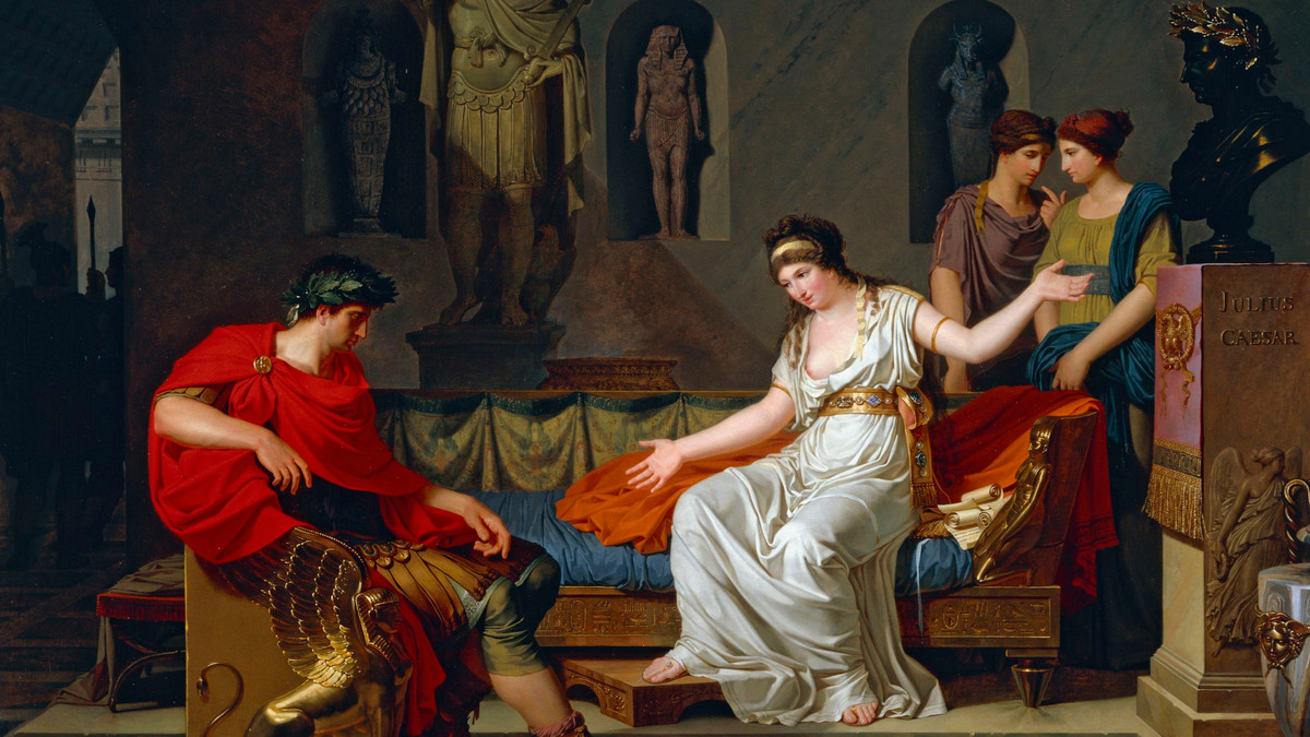  Nữ hoàng Cleopatra nổi tiếng có cuộc tình "kinh thiên động địa" với hoàng đế không ngai Julius Caesar của La Mã. Là người đàn ông quyền lực của La Mã thời đó, Caesar giúp tình nhân duy trì quyền lực ở Ai Cập. Vào năm 47 trước Công nguyên, Nữ hoàng Cleopatra của Ai Cập sinh cho người tình một người con trai và đặt tên là Ptolemy XV Philopator Philometor Caesar (hay còn gọi Caesarion).