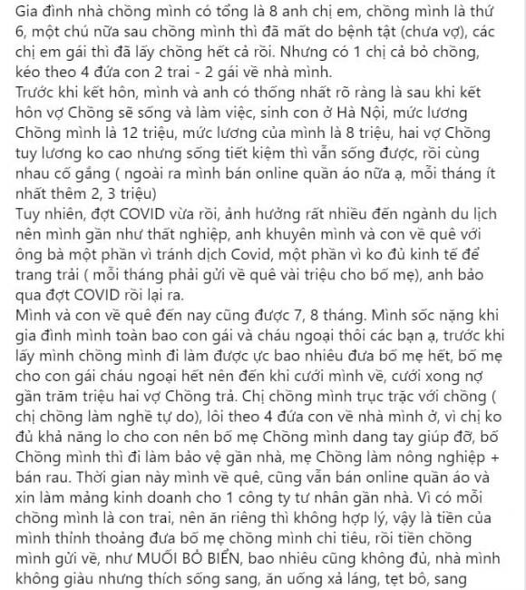 Co gai soc nang vi chong phai lo cho bo me lan gia dinh chi gai-Hinh-2