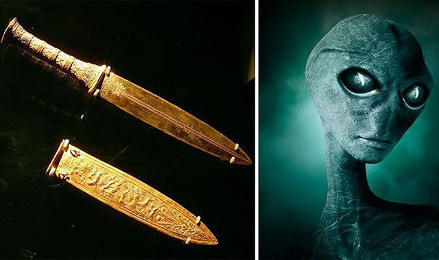 Từ đây, các chuyên gia đưa ra suy đoán con dao găm trong lăng mộ Vua Tutankhamun có thể là món đồ do người ngoài hành tinh tạo ra hoặc người Ai Cập vô tình tìm được loạt vật liệu của sinh vật ngoài Trái đất và dùng nó để rèn vũ khí.
