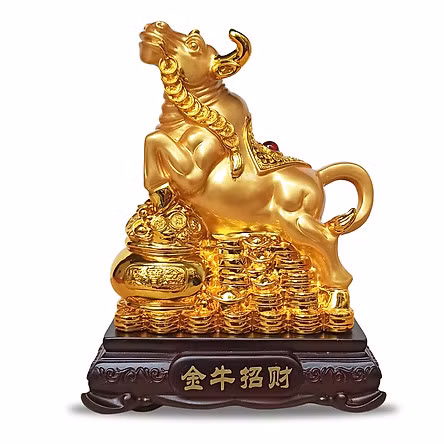 Để phát huy tối đa năng lượng từ tượng trâu phong thủy, nên đặt linh vật này ở hướng Đông Bắc thiên Bắc.