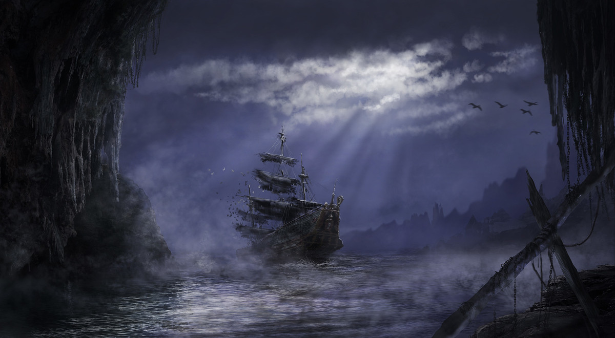 Linh hồn của những nạn nhân xấu xố được một số sinh vật bí ẩn như nàng tiên cá trú ngụ ở đại dương triệu hồi và đưa lên tàu Caleuche.