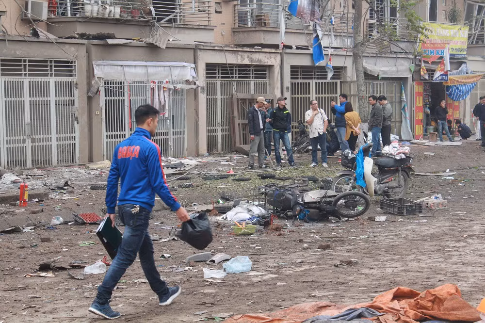 No kinh hoang o KDT Van Phu: Thu duoc vat lieu che tao bom