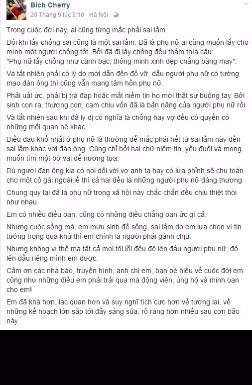 Dĩ nhiên vẫn luôn có những người bênh vực cho Bích. Với những người cởi mở, họ cho rằng Bích theo đuổi công việc chẳng mấy ai ưa đó chỉ vì gánh nặng mưu sinh, chỉ vì những hạn chế về học vấn, cũng như các kỹ năng làm việc, vốn sống nên cô gái mới buộc phải theo nghề phục vụ. Bản thân Bích cũng đã nhiều lần lên tiếng rằng cô không xứng đáng bị chỉ trích chỉ vì đến làm ở quán hát, hay tự cứu mình bằng cách dùng áo ngực che miệng mà cô đã từng học ở trong... phim.