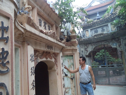 Nhung ngoi nha la lung o lang Trieu Khuc Ha Noi