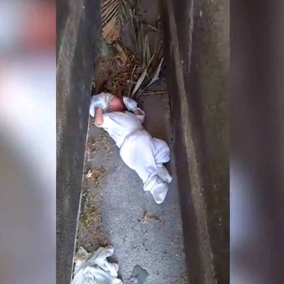 Bé sơ sinh bị bỏ rơi trong nghĩa địa Quezon.