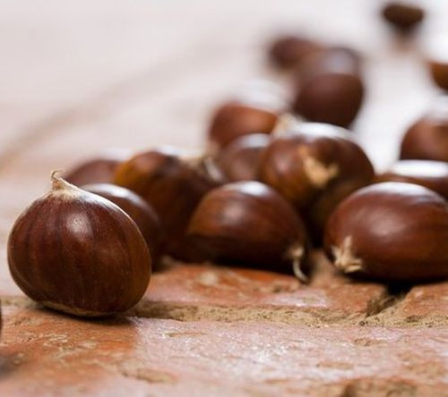 Hạt dẻ. Hạt dẻ rất tốt cho sức khỏe nếu ăn một lượng vừa đủ khoảng 100g mỗi ngày và tốt hơn bạn nên ăn sống chúng. Ngoài ra, hạnh nhân, hồ đào, hạt điều, hạt thông… tất cả những loại hạt này cũng không nên ăn quá nhiều nếu bạn không muốn da của mình nổi mụn và trở nên xấu xí cản trở quá trình làm trắng da.