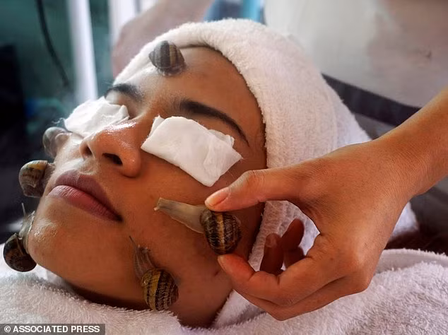 Một khách hàng đã từng trải nghiệm phương pháp dưỡng da bằng ốc sên miêu tả: "Tôi cảm giác thân mềm của chúng đang trườn trên mặt, chúng đi đến đâu sẽ để lại chất nhờn đến đó".