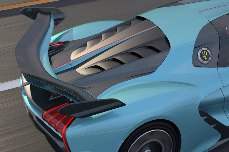 Mẫu xe Trung Quốc có thiết kế mang nét viễn tưởng và đậm tính khí động học. Phần đầu có 2 hốc hút gió cỡ lớn kết hợp với hệ thống đèn LED dữ dằn. Các vòm bánh xe được làm nổi lên. Đuôi xe nổi bật với cánh gió cỡ lớn, bộ khuếch tán hầm hố giúp cải thiện độ bám đường cho S9.