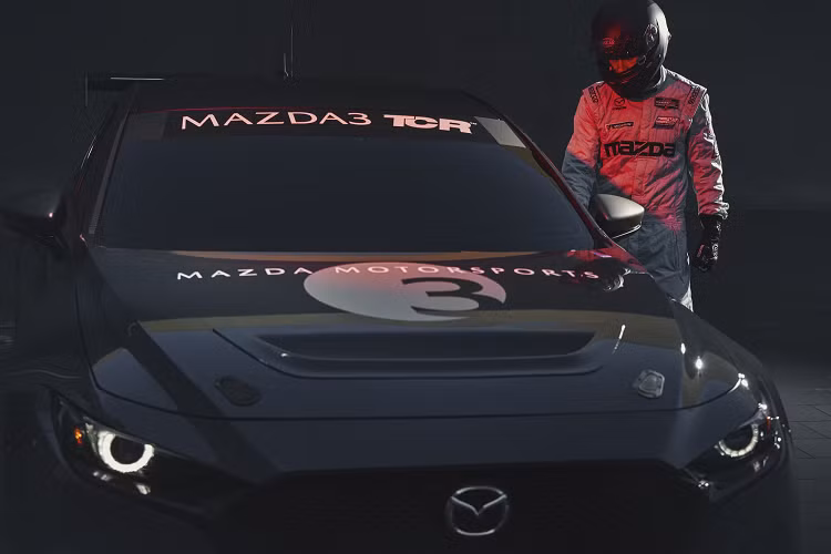 Mazda3 TCR được phát triển bởi phân nhánh Mazda Motorsports và được công nhận đạt chuẩn vận hành bởi FIA. Chiếc xe đủ sức tham dự vào bất kỳ giải thi đấu nào trong số 36 giải trên toàn cầu.