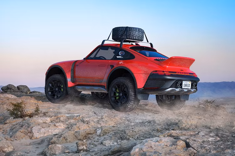 Husmen cho biết Porsche 911 Turbo đời 1995 là mẫu xe yêu thích của anh và 911X ra đời để kỷ niệm 25 năm dòng xe thể thao này được giới thiệu. Tuy nhiên, đây chỉ là một dự án độc lập và Porsche không hề có ý định sản xuất những chiếc 911 nâng gầm để đi đường xấu.