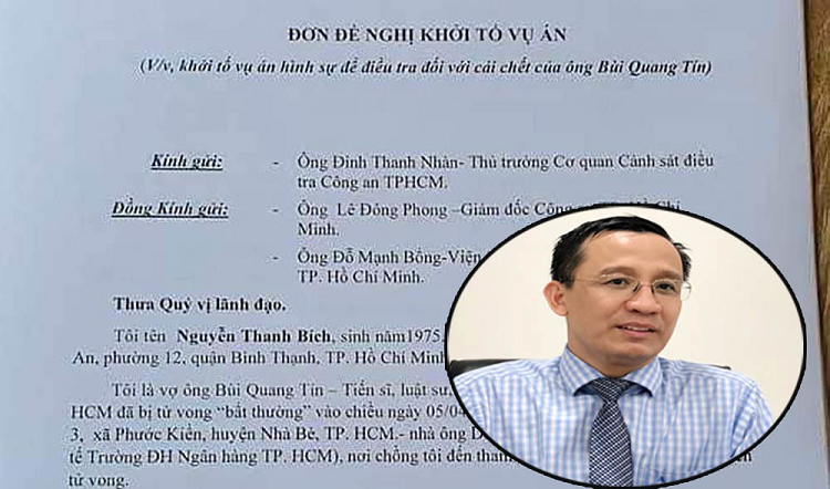Tien si Bui Quang Tin roi lau tu vong: Gia han dieu tra