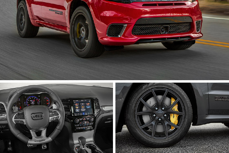 Cụ thể hơn, công ty này đang chào bán hai gói độ khác nhau dành cho mẫu SUV Mỹ, trong đó phiên bản mạnh mẽ nhất sẽ đẩy công suất lên 888 mã lực và 949 Nm mô-men xoắn cực đại. Con số này cao hơn 181 mã lực và 74 Nm mô-men xoắn so với Trackhawk tiêu chuẩn, và O.CT Tuning có đặt cho chiếc xe độ của mình một cái tên tương xứng là Trackhawk “Hellbound”.