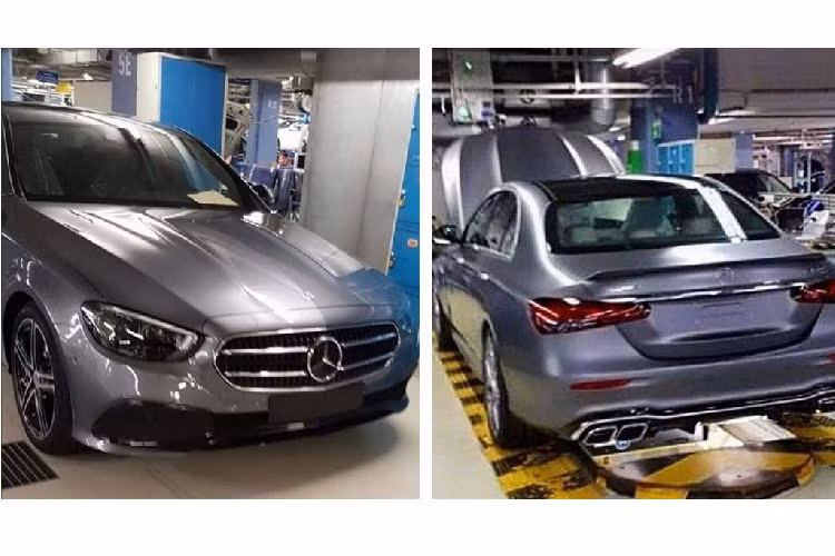 Cụ thể hơn, đây có thể chính là chiếc xe sang Mercedes-AMG E63 (hay E63 S) 2021, những hình ảnh được nhận diện bởi cụm 4 ống xả hình chữ nhật hay sự thay đổi rõ ràng nhất từ phía sau với cụm đèn hậu đặt ngang với thiết kế rộng mở hơn.