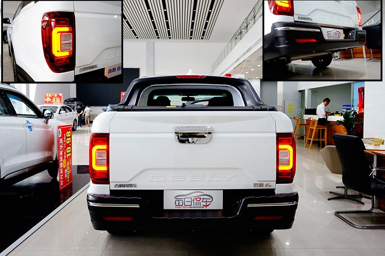 Về phần mẫu xe bán tải Farizon FX, nó là một mẫu bán tải mới, được chế tạo dựa trên SUV Geely Boyue Pro. Đúng vậy, chiếc xe chúng ta có ở đây là bán tải dựa trên SUV, một việc trái lẽ thường. Chính vì thế, mẫu xe này có hình thù rất lạ, khiến người nhìn lần đầu cảm thấy bối rối vô cùng.