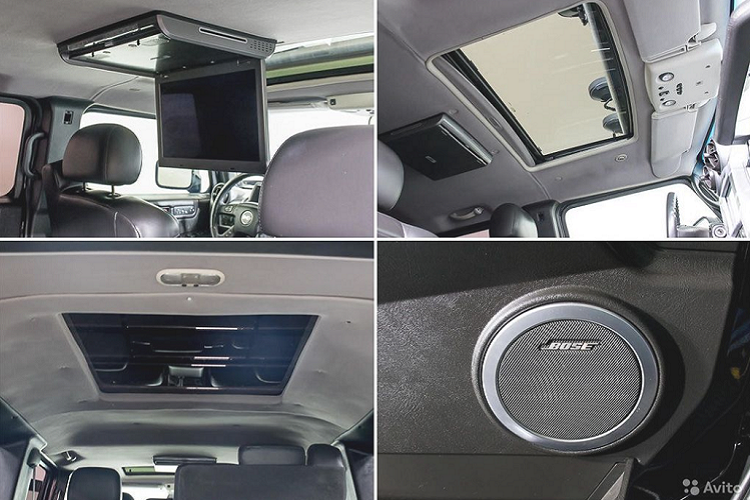 Ngoài ra, danh sách phụ kiện tăng cường còn bao gồm một camera lùi, cụm vô lăng với nhiều nút bấm và chức năng sưởi trên hàng ghế thứ nhất và hai.