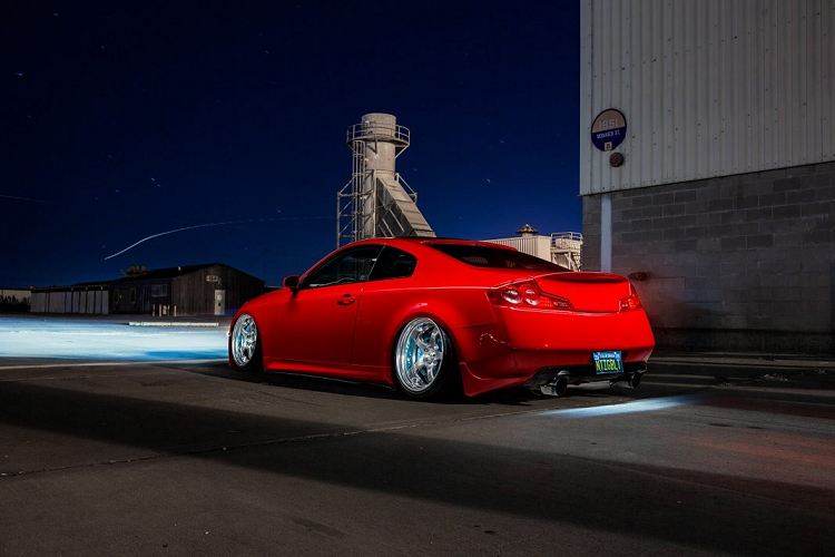 Chiếc xe Infiniti G35 độ Vortech V-3 này cũng được xây dựng trên tiêu chí của chủ xe về một chiếc G35 có ngoại hình “nguyên bản nhất có thể” và việc nâng cấp sẽ được tập trung vào máy móc, khoang nội thất và khoang hành lý phía sau.