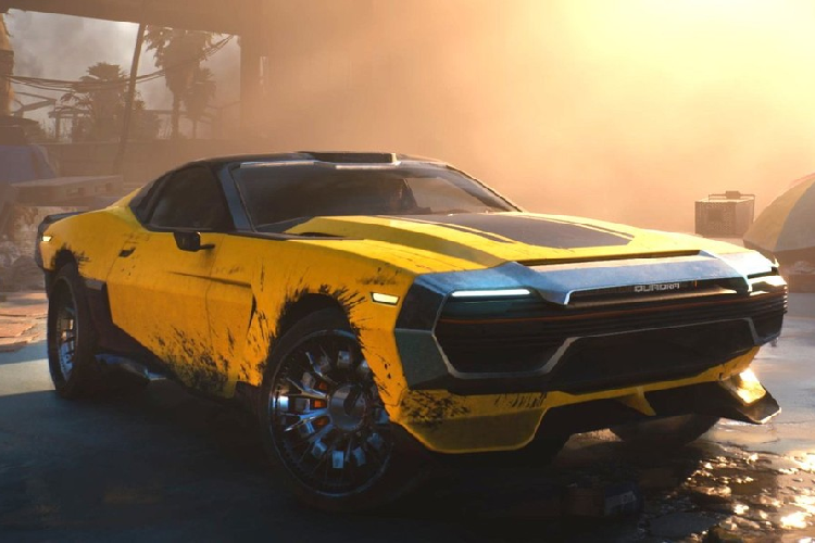 Ford Mustang "Quadra" là chiếc xe độc nhất vô nhị ra đời qua sự hợp tác của Rockstar Energy Drink và CD Projekt Red