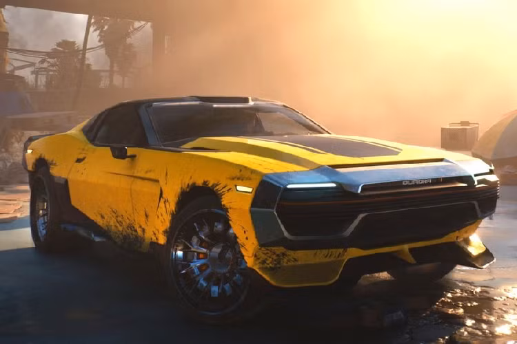Ford Mustang "Quadra" là chiếc xe độc nhất vô nhị ra đời qua sự hợp tác của Rockstar Energy Drink và CD Projekt Red