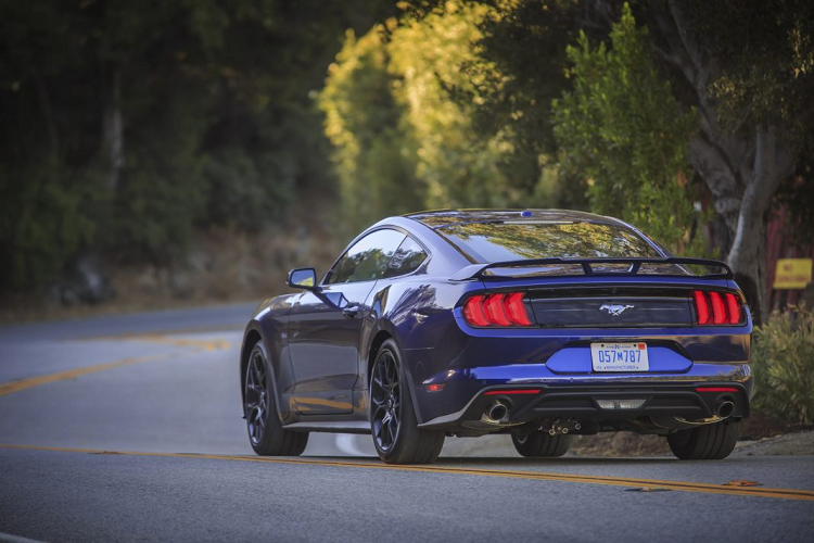 Có tới 12 phiên bản khác nhau của Ford Mustang đang được bán tại Hoa Kỳ bao gồm các mẫu EcoBoost và V8 GT bốn nồi, mỗi phiên bản có hai tùy chọn về gói hiệu suất.