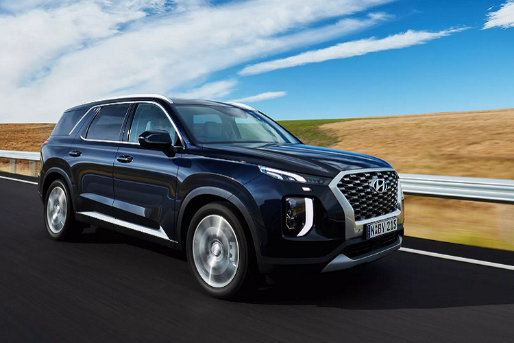 Ở bản máy xăng, Hyundai Palisade trang bị động cơ V6 3.8L cho công suất 291 mã lực và mô-men xoắn 355 Nm. Sức mạnh được dẫn xuống cầu trước thông qua hộp số tự động 8 cấp. Hệ thống dẫn động AWD được trang bị riêng cho bản máy dầu đi cùng động cơ 2.2L, cho công suất 197 mã lực và momen xoắn 440 Nm. Xe vẫn được trang bị hộp số tự động 8 cấp. Tiêu hao nhiên liệu của xe rơi vào mức 7,3l/100km - tiết kiệm hơn 3,4 l/100km so với bản máy xăng