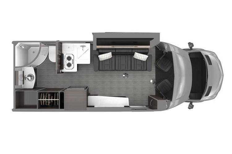 Nhờ đó, mẫu nhà di động Atlas 20202 nâng cấp mới liền trở thành phương tiện motorhome cao cấp nhất trên thị trường. Nó không chỉ đầy tính năng tiện nghi và phong cách đẹp mắt, mà còn cho phép người dùng thực hiện những chuyến đi dài ngày thoát khỏi mạng lưới điện, nhờ sự kết hợp của các tấm pin năng lượng mặt trời gắn trên nóc và một máy phát điện chạy dầu là phương án dự phòng. Dù chưa để đạt đến mức tự cung cấp hoàn toàn, chiếc Airstream RV này có thể khiến kỳ nghỉ của bạn trở nên thân thiện môi trường và rẻ hơn.