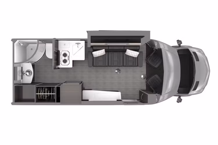 Nhờ đó, mẫu nhà di động Atlas 20202 nâng cấp mới liền trở thành phương tiện motorhome cao cấp nhất trên thị trường. Nó không chỉ đầy tính năng tiện nghi và phong cách đẹp mắt, mà còn cho phép người dùng thực hiện những chuyến đi dài ngày thoát khỏi mạng lưới điện, nhờ sự kết hợp của các tấm pin năng lượng mặt trời gắn trên nóc và một máy phát điện chạy dầu là phương án dự phòng. Dù chưa để đạt đến mức tự cung cấp hoàn toàn, chiếc Airstream RV này có thể khiến kỳ nghỉ của bạn trở nên thân thiện môi trường và rẻ hơn.