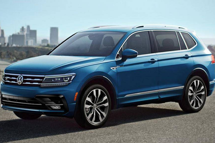 Volkswagen Tiguan 2020 (khởi điểm: 24.945 USD, số chỗ ngồi tối đa: 7)