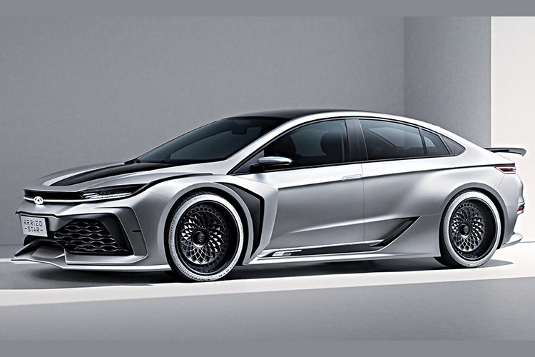 Trên thực tế, nó đã được giới thiệu lần đầu tại Triển lãm Ô tô Thành Đô trong tháng 7 và đến từ thương hiệu Chery. Nó vốn được chế tạo dựa trên sedan Chery Arrizo GX, nhưng đã trải qua một quá trình trùng tu thiết kế cặn kẽ từng chi tiết đến độ không hề giống với xe gốc nữa.