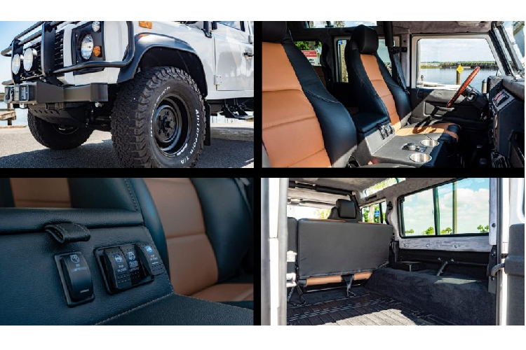 Không giống như một số dự án trước đây của E.C.D, dự án này không có cấu hình của hàng ghế thứ ba nên sẽ có rất nhiều chỗ để hành lý.