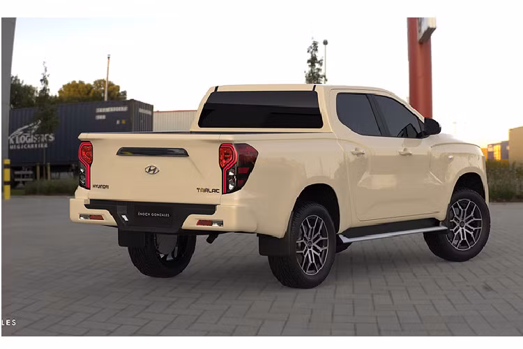 Theo đó, Hyundai Tarlac trên bảng vẽ được áp dụng phong cách thiết kế năng động đầy ấn tượng của hãng Hyundai hiện tại với nhiều chi tiết vay mượn từ các dòng xe Santa Fe và Palisade mới.