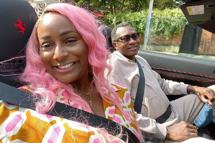 Trong nhà của tỷ phú này ngoài tiền ra còn có 3 "nàng tiên" được ông rất mực cưng chiều nên doanh nhân này đã không tiếc tiền mà mua 1 lúc 3 chiếc siêu xe mui trần Ferrari Portofino đủ màu sắc để làm vui lòng 3 cô con gái "rượu" của mình. Ông bố của nhà người ta có tên là Femi Otedola, một tỷ phú dầu mỏ của Nigeria và còn là người nổi tiếng chi mạnh tay cho những món đồ đắt tiền.