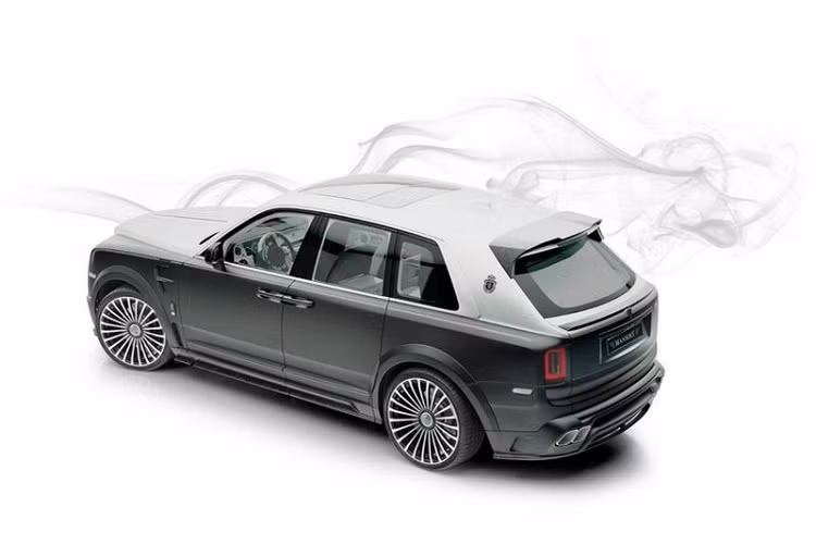 Mansory cũng nâng cấp khối động cơ V12 6.75L tăng áp kép sử dụng trên Rolls-Royce Cullinan Billionaire tăng thêm 39 mã lực và mô men xoắn 100 Nm, đưa công suất của mẫu SUV lên mức 602 mã lực và mô-men xoắn cực đại lên 950 Nm.