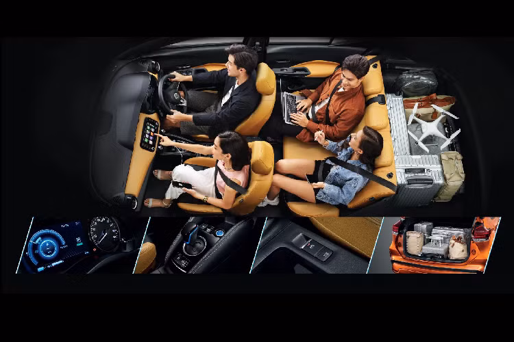 Cấu hình này bao gồm một động cơ xăng 3cyl 1.2L đóng vai trò như một bộ mở rộng phạm vi lái, có công suất 79 PS tại 5.400 vòng/phút và mô-men xoắn 103 Nm tại 4.400 vòng/phút. Công suất tối đa khi kết hợp là 127 HP trong khi mô-men xoắn cực đại là 260Nm. Nissan Kicks e-Power được coi là cầu nối giữa khách hàng Thái Lan nói riêng và các nước Đông Nam Á nói chung với công nghệ e-Power.