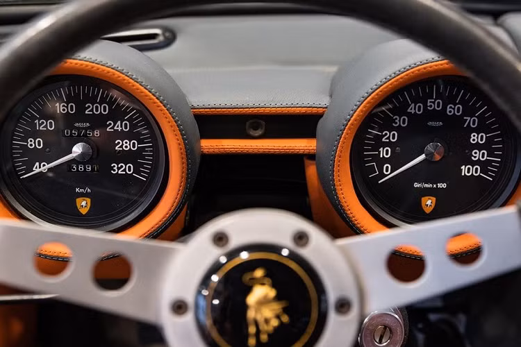 Như vậy, đây có thể nói là chiếc siêu xe Lamborghini Miura SV có chỉ số ODO thấp nhất thế giới.