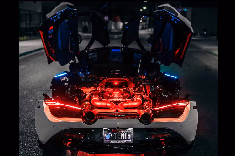 Các thành phần in 3D được tạo ra bằng Computational Fluid Dynamics, quy trình sản xuất đặc biệt giúp tiết kiệm thời gian.