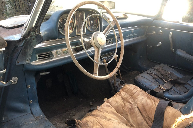 Nhìn từ những bức ảnh, chiếc xe trông vẫn toàn vẹn, chỉ là nhiều chỗ bụi bẩn và gỉ sét mà thôi. Từ quan điểm của một người phục chế xe, chiếc xe này hoàn toàn có thể làm được và không đến độ vất vả, đắt đỏ