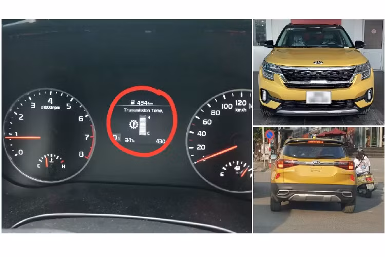 Kia Seltos tai Viet Nam bi qua nhiet hop so ly hop kep DCT?