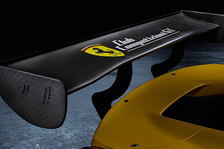 Tổng lực nén không khí được tạo ra là hơn 1.000 kg khi Ferrari 488 GT Modificata 2021 mới chạy ở tốc độ 230 km/h.