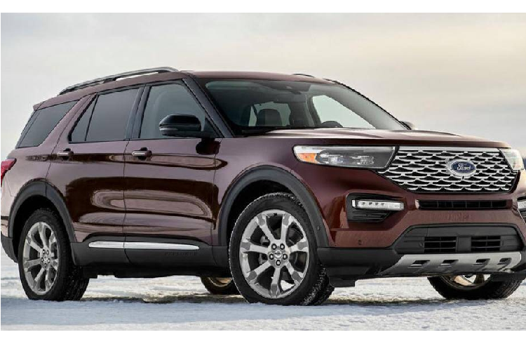9. Ford Explorer (giá khởi điểm: 32.675 USD)