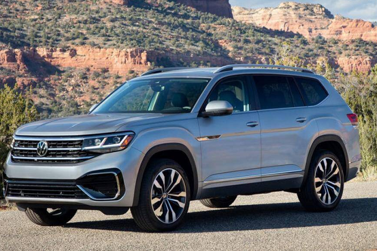 7. Volkswagen Atlas (giá khởi điểm: 31.545 USD)