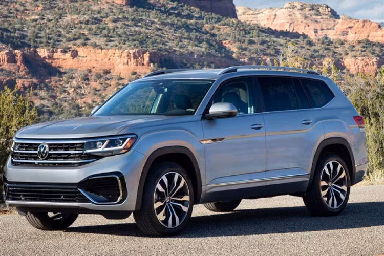 7. Volkswagen Atlas (giá khởi điểm: 31.545 USD)