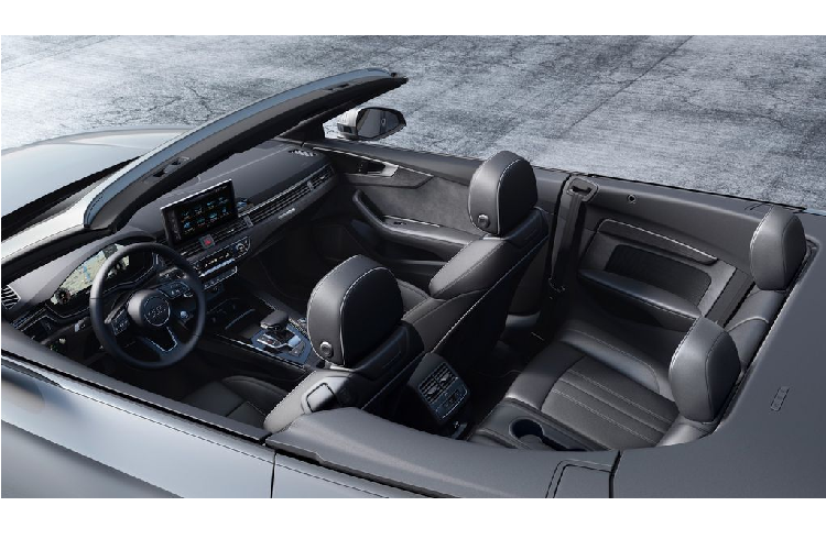 Trên phiên bản Audi S5 thể thao, người dùng sẽ có cơ hội tận hưởng công suất từ khối động cơ TFSI V6 3.0 lít với công suất đạt mức 349 mã lực và mô-men xoắn cực đại 500 Nm. Nhờ lượng sức mạnh tăng cường và hộp số Tiptronic 8 cấp, xe có khả năng cán mức 96 km/h chỉ trong 4,4 giây với biến thể Coupe. Ngoài ra, S5 Sportback có thể thực hiện nhiệm vụ tương tự này với 4,5 giây, trong khi S5 Cabriolet chậm hơn với 4,8 giây.