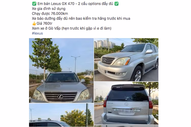 Lexus GX 470 đời cũ giá dưới 1 tỷ đồng là một sự lựa chọn đáng cân nhắc dành cho những ai đang tìm kiếm một mẫu SUV 2 cầu hạng sang, an toàn, cần khả năng vận hành đầm chắc, trang bị tiện nghi cao cấp, cách âm tốt, động cơ “lành” bền bỉ, và cuối cùng là không quá băn khoăn về những con số tiêu hao nhiên liệu của xe.