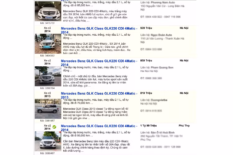 Là phiên bản máy dầu, Mercedes-Benz GLK 220 CDI mang nhược điểm là tiếng máy hơi to khi đứng ngoài xe, tuy nhiên khi vào trong xe ít nghe tiếng máy lọt vào do xe được cách âm rất tốt.